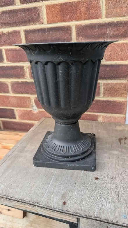 Photo of free Plastic planter/urn (Gorse Hill GU22) #1