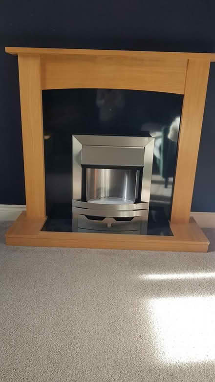 Photo of free Electric fire and surround (DL2 2GP) #1