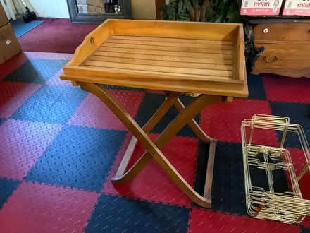 Photo of free serving table and more (Wellesley Hills) #1