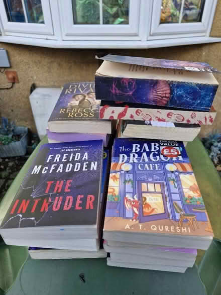 Photo of free Large stack fiction books (Weybridge KT13) #1