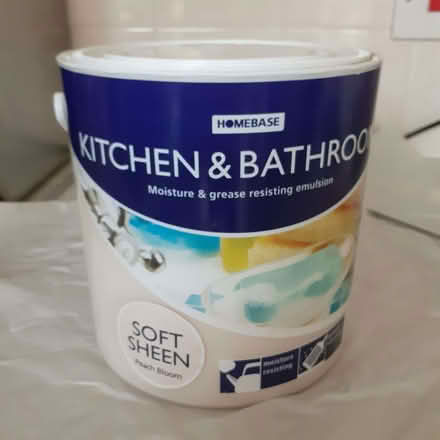 Photo of free Kitchen & Bathroom Paint (1/2 full) (Kidlington OX5) #1