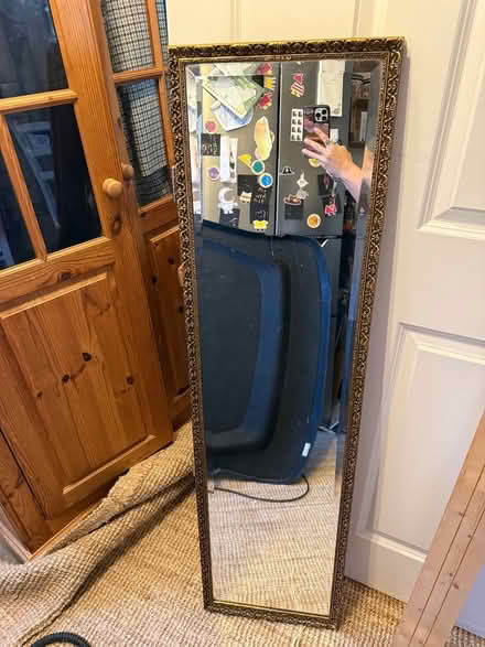 Photo of free Vintage floor length mirror (Willingdon BN22) #1