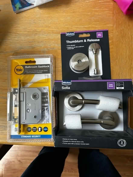 Photo of free Door Handle, Lock & Thumbturn (Frimley Ward GU16) #1
