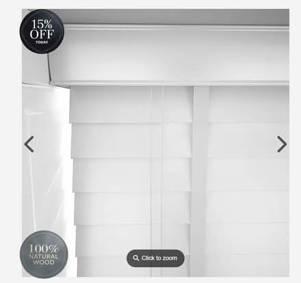 Photo of free Off-white venetian blind (Brick End CM6) #2