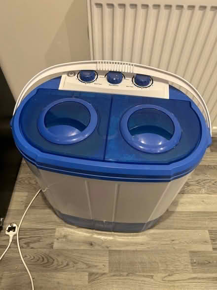 Photo of free Portable twin tub washing machine (Busk OL9) #1