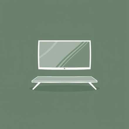 Photo of small glass TV stand (Louth LN11) #1