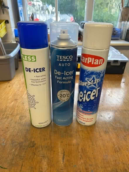 Photo of free De Ice Aerosols (Howhlill Quarries HG3) #1