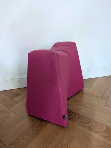 Photo of free Low upholstered stool #2 (Bearwood B67) #3