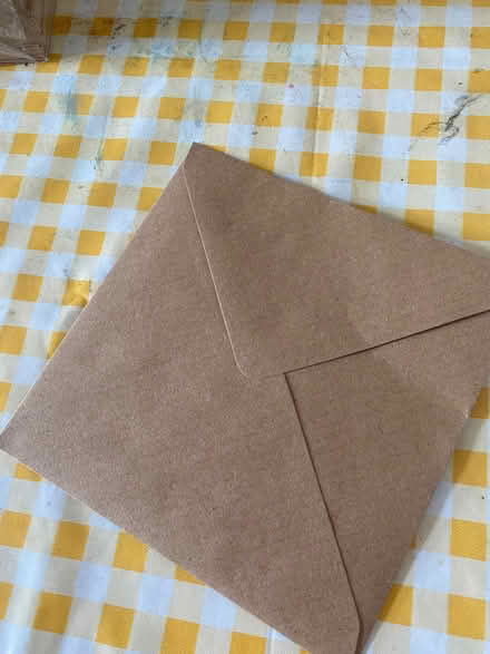 Photo of free 200 brown craft envelopes 5 inch square (Fairfield LA1) #1