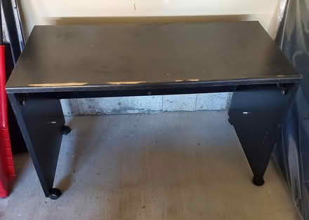 Photo of free Black Wooden Desk (Barrhaven) #1
