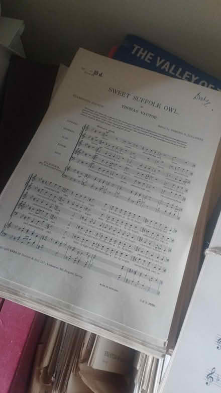 Photo of free Sheet Music for Origami Project (Selly Park B29) #2
