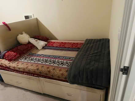 Photo of free Small dining table,sofa cum bed, bed with four drawers (Tolworth KT6) #3