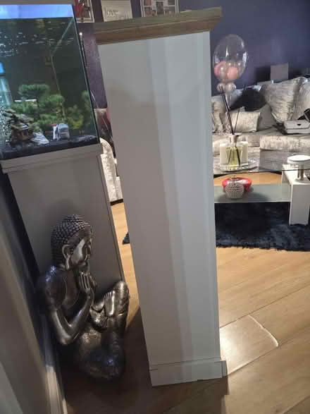 Photo of free Oak and cream effect shoe cupboard (Podsmead GL2 5) #2