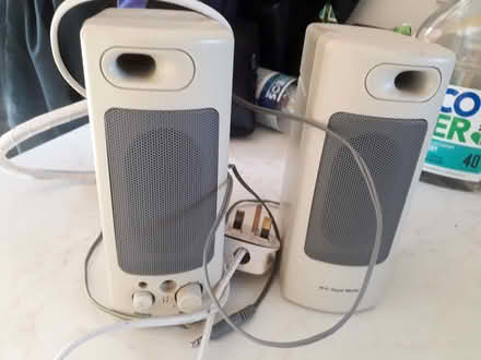 Photo of free Stereo pair PC speakers (Creeting St Mary IP6) #1