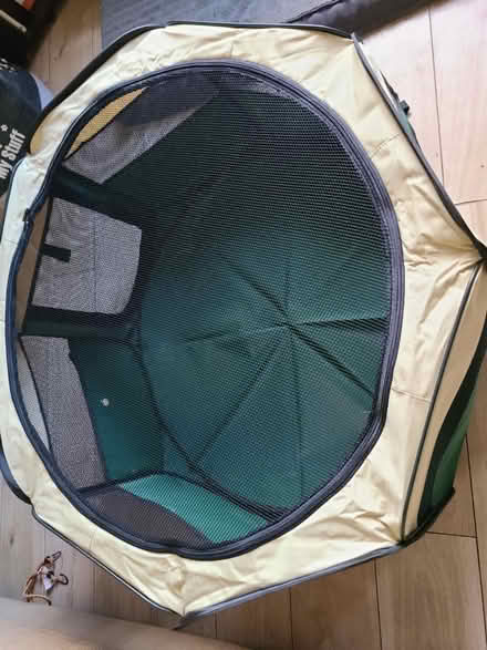 Photo of free Canvas, foldable small dog pen (Eltham SE9) #4