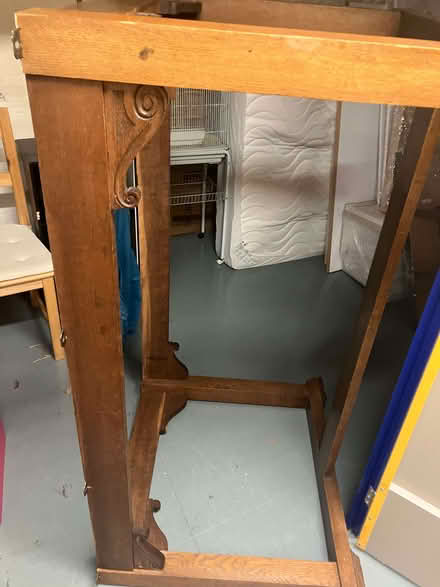 Photo of free Vintage Solid Oak Church Table (Dollis Hill NW2) #3