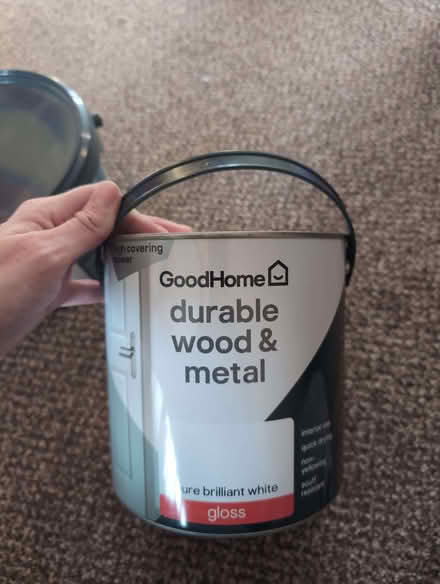 Photo of free 2.5l white gloss paint (Penrith CA11) #1