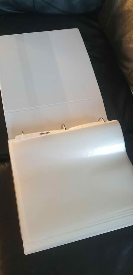 Photo of free Binder + sheet protectors (Erin Mills in Mississauga) #1