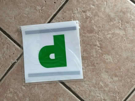Photo of free New P plates (Shepshed LE12) #1