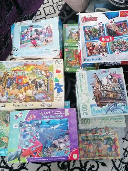 Photo of free 11 children's jigsaw puzzles (Presteigne LD8) #1