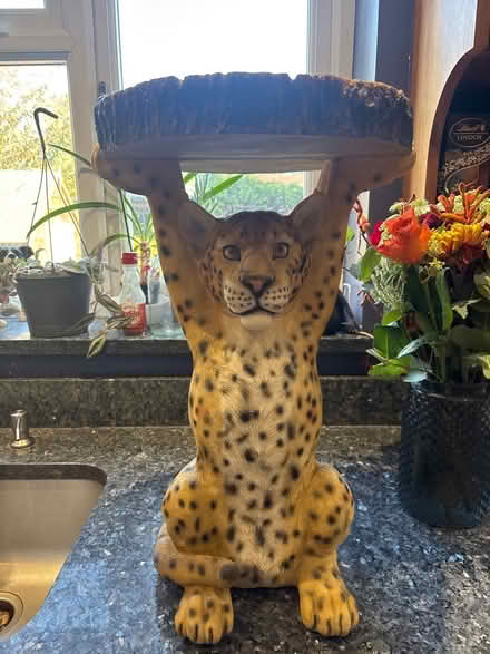 Photo of free Leopard table thing (Feltham TW14) #1