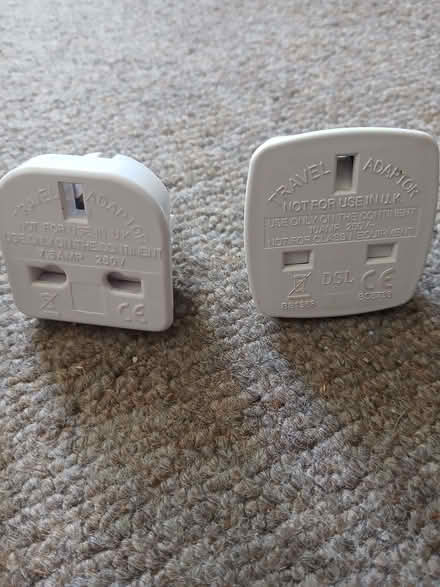 Photo of free Travel adapters x 2 (West Hill TN34) #1