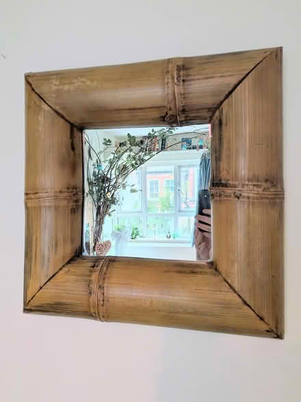 Photo of free Mirror Bamboo natural (Bow - Roman Road) #1