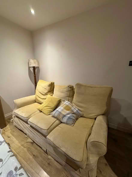 Photo of free Yellow sofa (Canons Corner HA7) #1
