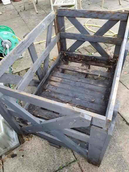 Photo of free Wooden log storage crate (Chichester, PO19) #2