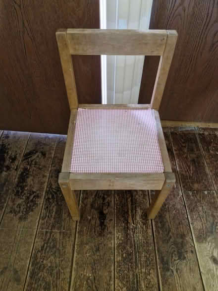 Photo of free Wooden toddler chair (Snodland ME6) #1