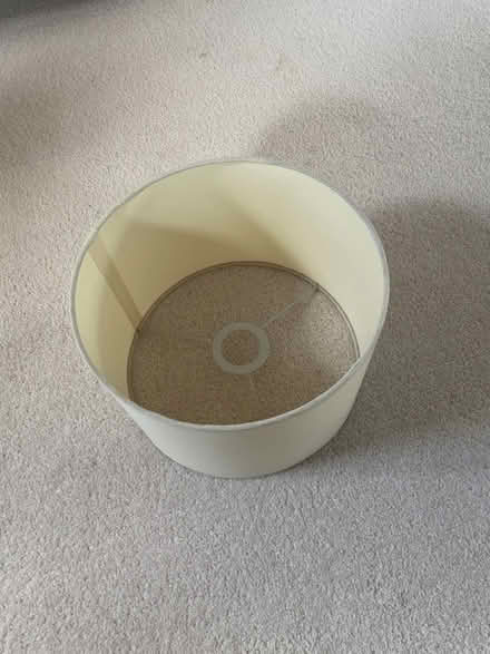 Photo of free Cream lamp shade (Darley Abbey DE22) #2