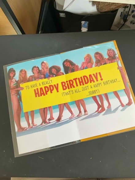 Photo of free Cheeky Birthday Card (RG30 Tilehurst) #2