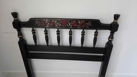 Photo of free Brown twin Headboard (Hopkinton) #2