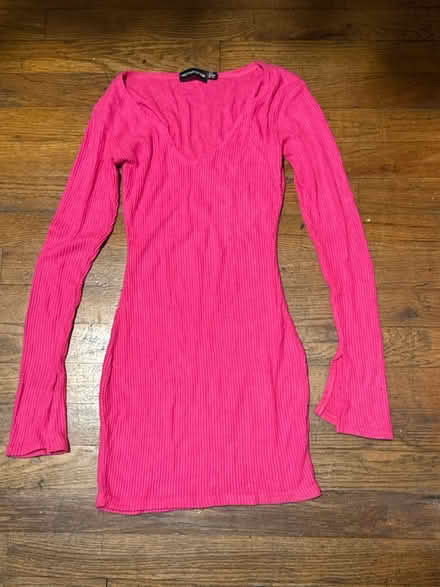 Photo of free Size 00 Hot Pink Mini Dress (Clason Point Bronx NY) #1
