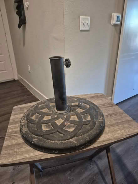 Photo of free Patio umbrella stand (76102) #1
