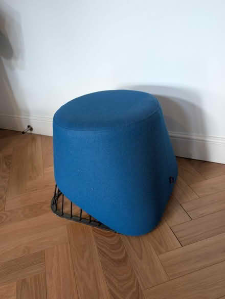 Photo of free Low upholstered stool (Bearwood B67) #3