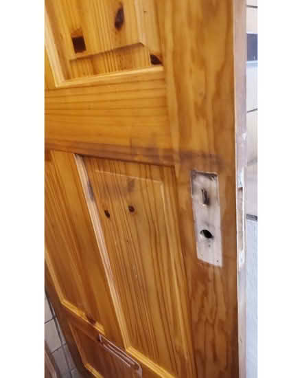 Photo of free 2 pine doors (City College area NR2) #4