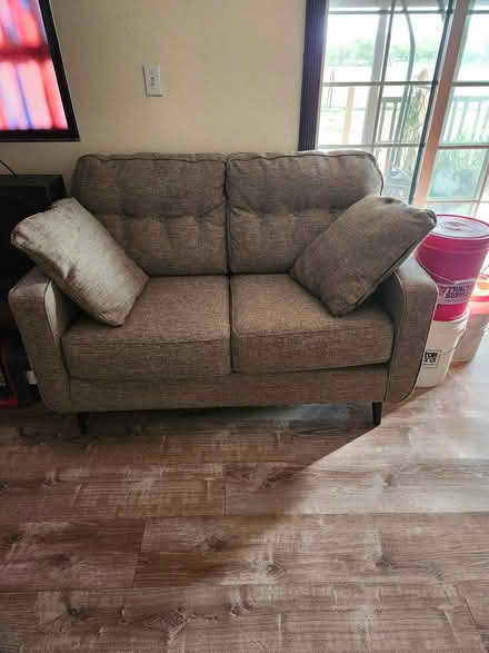 Photo of free Loveseat (East of Ponder /FM 2449) #1