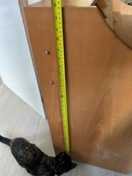 Photo of free Wooden Desk with Shelving (headington OX3) #4