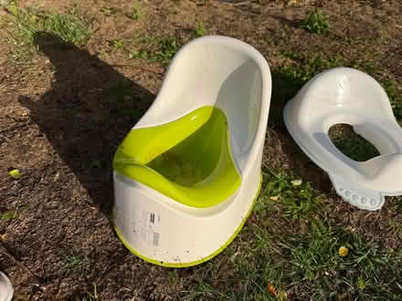 Photo of free Potty training set - 2 potties + toilet trainer seat (Fulbourn CB21) #2