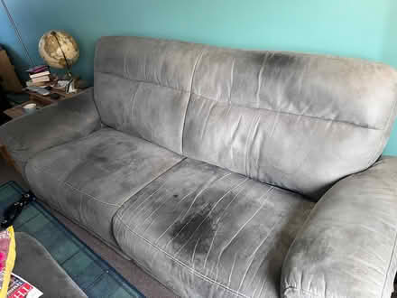 Photo of free Grey 3 seater sofa (Deans EH54) #3