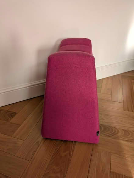 Photo of free Low upholstered stool #2 (Bearwood B67) #2