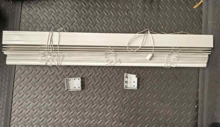 Photo of free 84cm wide white blind (Weybridge KT13) #1