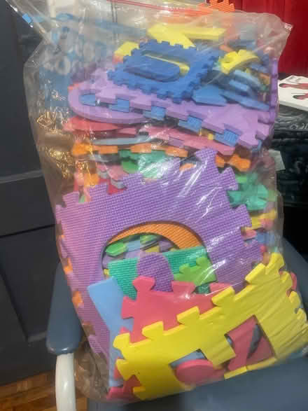 Photo of free Floor foam letters (Crown Heights) #1