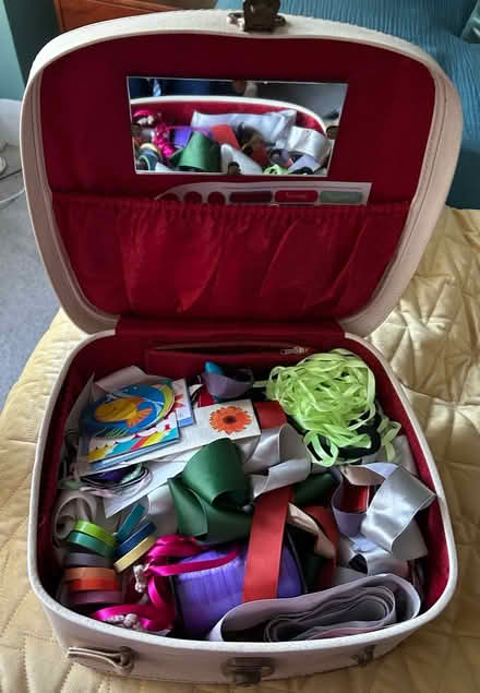 Photo of free case of ribbons & labels (L17 Aigburth) #1