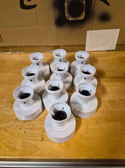 Photo of free Battern lamp holders (Woodley RG5) #1