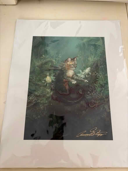 Photo of free Cat Print (Gaithersburg (off Goshen Rd.)) #1