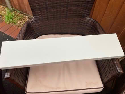 Photo of free White IKEA Mosslanda shelf (Stubbington PO14) #4