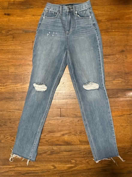 Photo of free Size 0 Distressed Jeans (Clason Point Bronx NY) #1