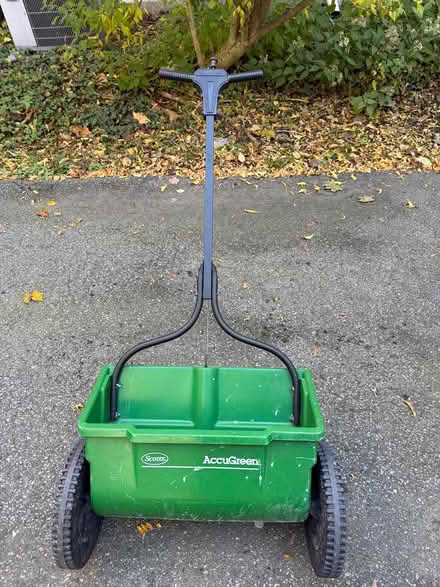 Photo of free Scotts spreader (Newton Centre) #1